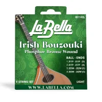 La Bella IB1142L Set di corde per Irish Bouzouki Light