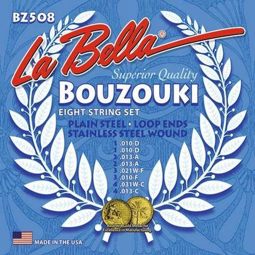 La Bella BZ508 Juego de cuerdas para bouzouki