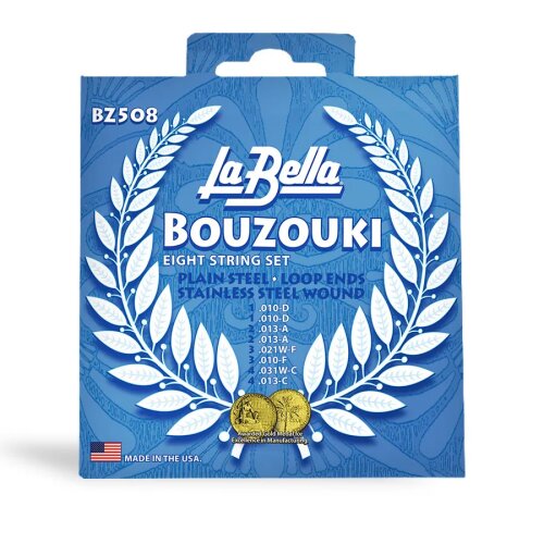 La Bella BZ508 Set di corde per Bouzouki