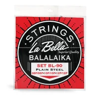 La Bella BL90 Jeu de cordes pour balalaïka