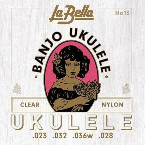 La Bella 13 Jeu de cordes pour banjo ukulele