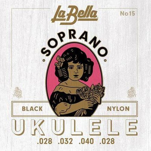 La Bella 15 Set of strings for sopran ukulele
