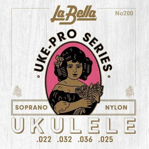 La Bella 200 Set of strings for soprano ukulele