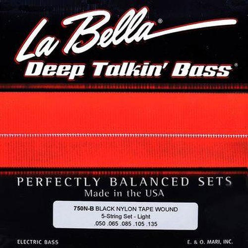 La Bella 750N-B Set of strings for 5-string electric bass