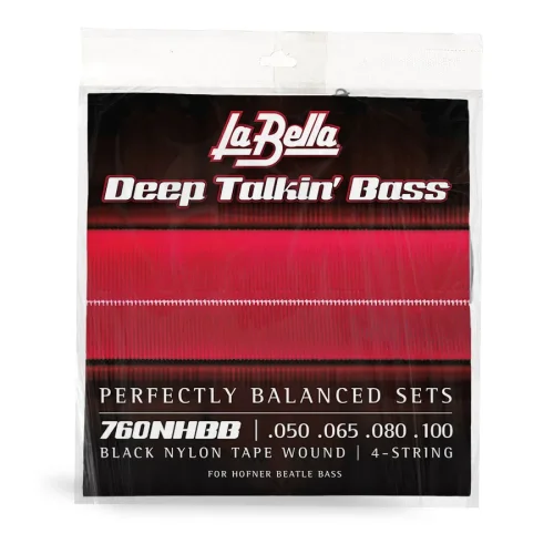 La Bella 760NHBB Saitensatz für E-Bass "Beatle"