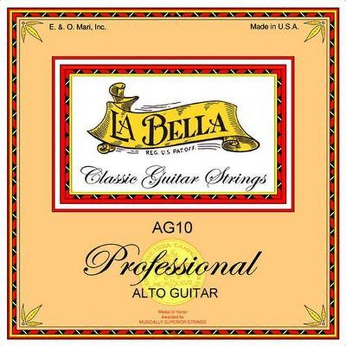 La Bella AG10 Set of strings for alto guitar