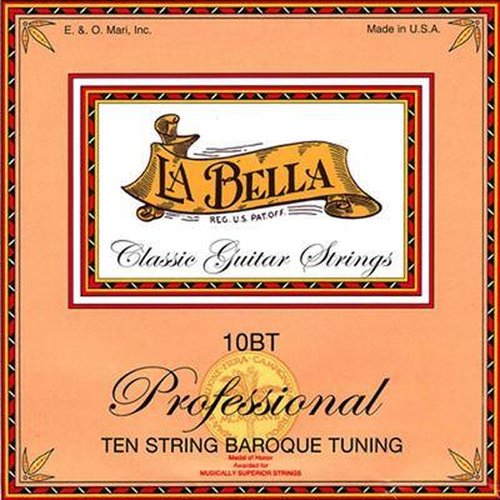 La Bella 10BT Cuerdas para guitarra clsica de 10 cuerdas