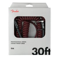 Fender Professional Series Cable en espiral de 30 pies,...