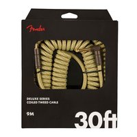 Fender Deluxe Series Cable en espiral de 30ft, tweed, 1x...