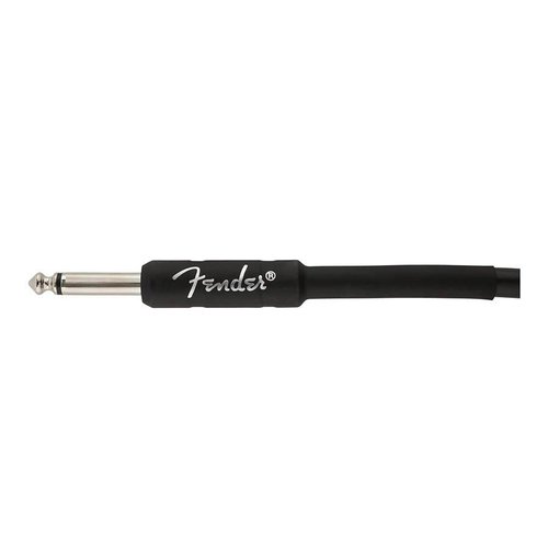 Fender Professional Series Guitar cable 18.6ft, 1x angled, black