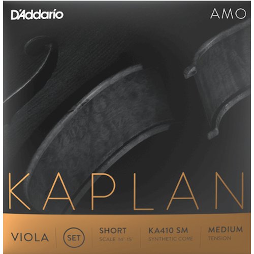 DAddario KA410 SM Kaplan Amo Set di corde per viola, Short Scale, Medium Tension