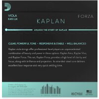 DAddario K410 LM Kaplan Forza Viola Set, Long Scale, Medium Tension
