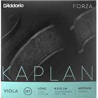 Juego de viola DAddario K410 LM Kaplan Forza, Long Scale,...