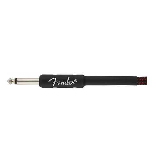 Fender Professional Series guitar cable 10ft, red tweed
