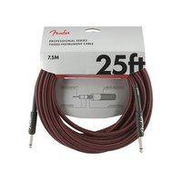 Fender Professional Series Guitar cable 18.6ft, red tweed