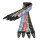 Fender Gitarrengurt Hawaiian, black floral