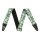 Fender guitar strap Hawaiian, green floral