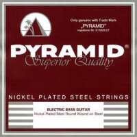 Pyramid Nickel Plated Steel Einzelsaiten Bass .090w