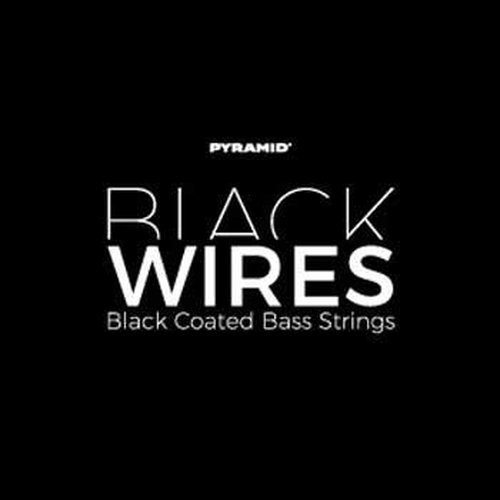 Cordes au dtail Pyramid Black Wires Bass 035