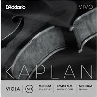 DAddario KV410 MM Kaplan Vivo Viola Set, Medium Scale,...