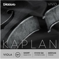 DAddario KV410 SM Kaplan Vivo Viola-Saitensatz, Short...