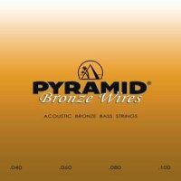 Pyramid Akustik Bass 80/20 Brass Alloy Nylon Silk Short...