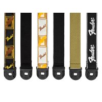 Fender Guitar strap Quick Grip, black, supersoft