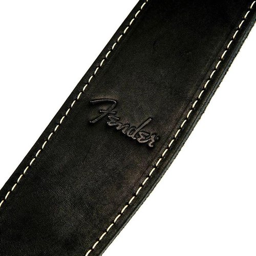 Fender Guitar strap Ball Glove leather, black