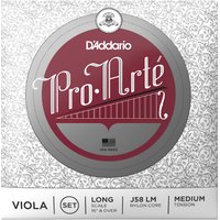 Juego de viola DAddario J58 LM Pro-Arte, Long Scale,...