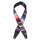 Fender Gitarrengurt Serape, lila mehrfarbig