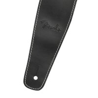 Fender Gitarrengurt Vintage Leder, schwarz