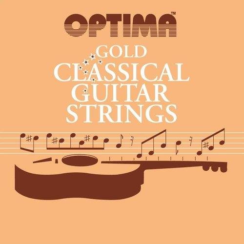 Optima Gold Classical Single Strings Medium Tension E1 Carbon