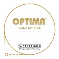 Optima Gold Plain Single Strings Plain 012