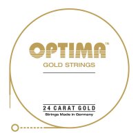 Cuerdas sueltas de Optima Gold Wound acústica 039w