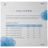 DAddario Helicore Pizzicato Kontrabass 3/4 Medium Tension