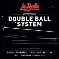 La Bella Double Ball Flatwound Cordes au dtail