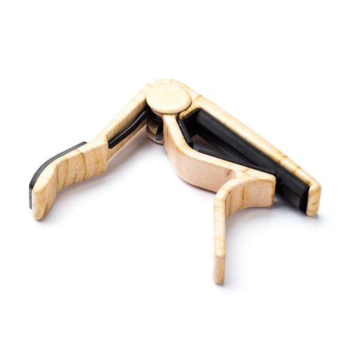 Dunlop 84FM Trigger Capo for Western Guitar, flat, maple