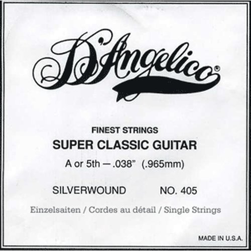 DAngelico Super Classics (Tie End) Corde singole E1 .028