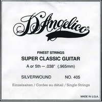 DAngelico Classic Ball End Single Strings