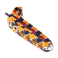 Dunlop 70F Elastic Capo, flat, black/orange