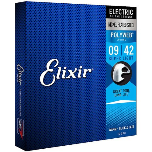 Elixir Electric Polyweb 12000 Super Light 009/042