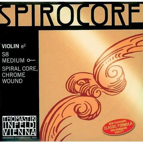 Thomastik-Infeld Juego de cuerdas para violín 1/2 Spirocore (medio)