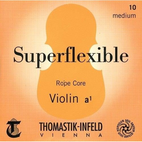 Thomastik-Infeld Jeu de cordes pour violon 4/4 Superflexible4, 15A (moyenne)
