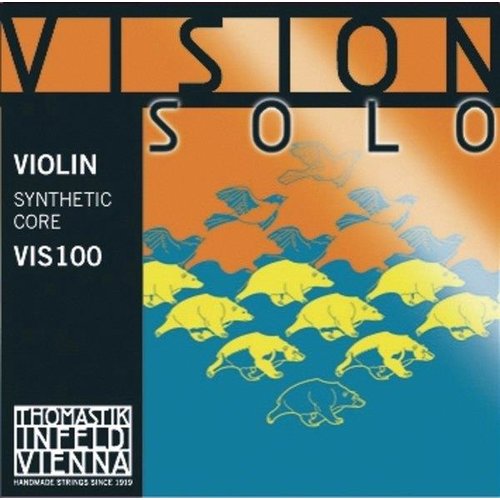 Thomastik-Infeld Jeu de cordes pour violon 4/4 Vision Solo, VIS101 (moyen)