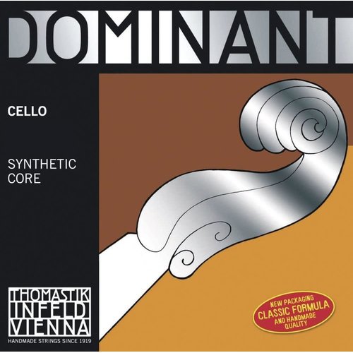Thomastik-Infeld Jeu de cordes pour violoncelle 4/4 Dominant, 147 (moyen)