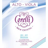 Corelli Set di corde per viola con palla A New Crystal,...