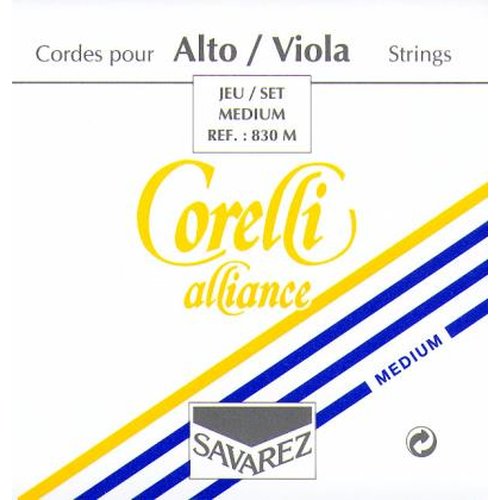 Corelli Juego de cuerdas para viola Alliance, 830M (media)