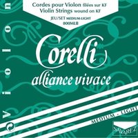 Corelli Set di corde per violino (con pallina) Alliance,...