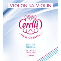 Corelli Set di corde per violino con pallina 3/4 New...