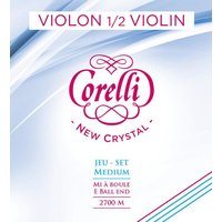 Corelli Violinsaiten New Crystal 1/2 Satz mit Kugel,...